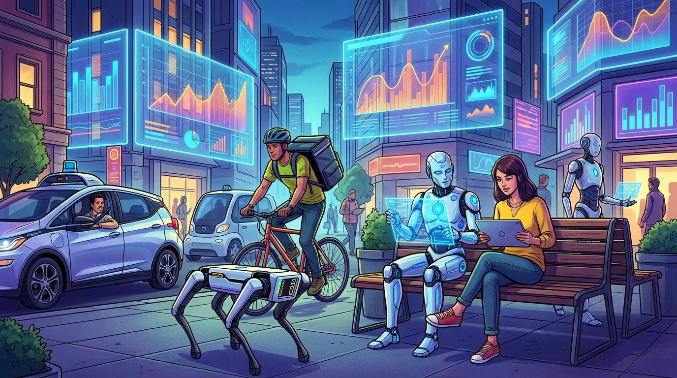 scopri le sfide della gig economy oltre i decreti, analizzando l'impatto di robot e intelligenza artificiale sul lavoro e il reale costo per le imprese.