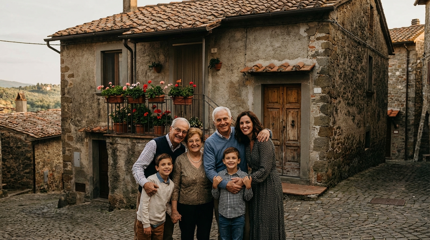 il sogno di avere una casa di proprietà rimane forte in italia, con solo una minoranza di famiglie che vive in affitto.
