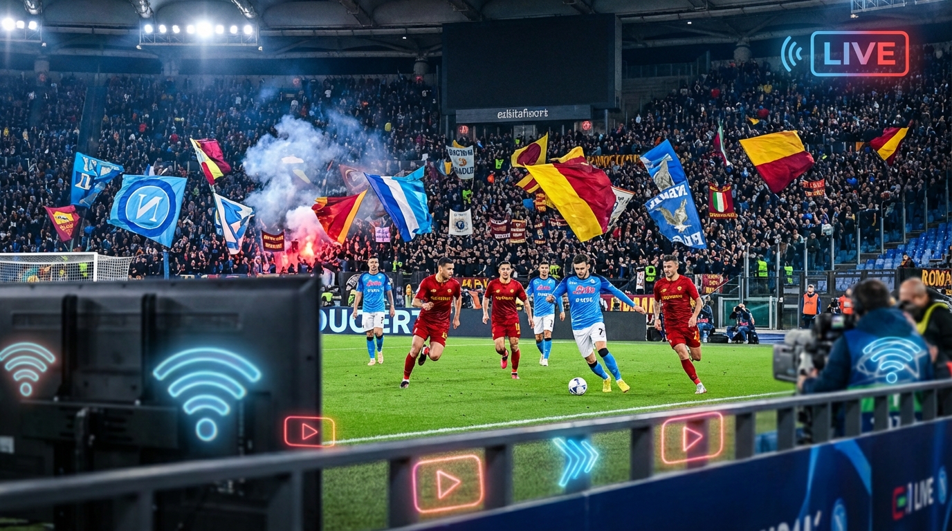 scopri dove guardare napoli-roma e le partite di serie a di oggi in streaming e in tv. segui le emozioni del calcio italiano in diretta con le migliori opzioni disponibili.