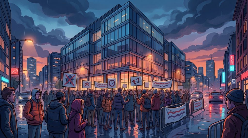 ubisoft a assago affronta una crisi che potrebbe mettere fine allo smart working, con uno sciopero imminente tra i dipendenti preoccupati per il futuro.