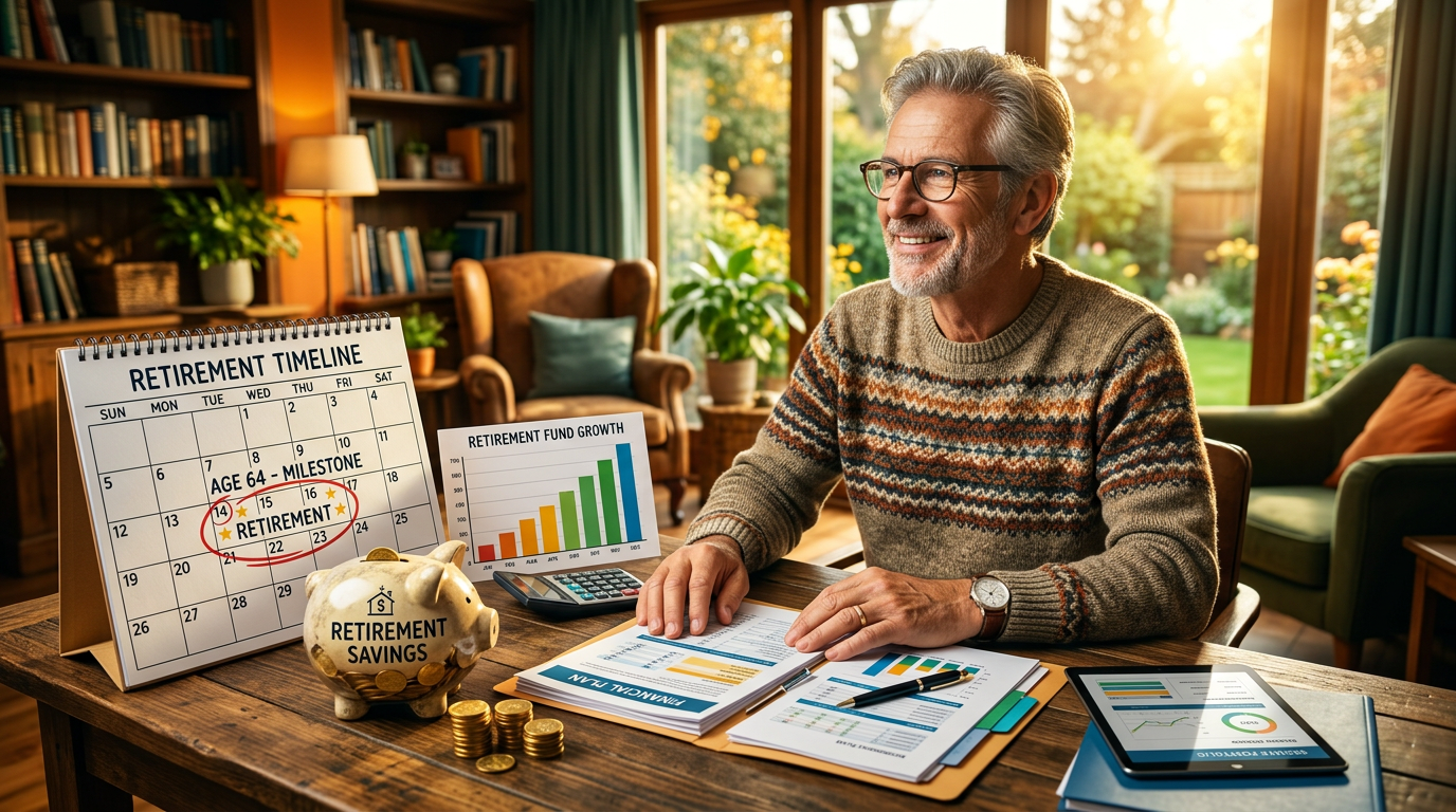 scopri tutto ciò che devi sapere sulla pensione a 64 anni e come pianificare al meglio il tuo futuro finanziario e personale.