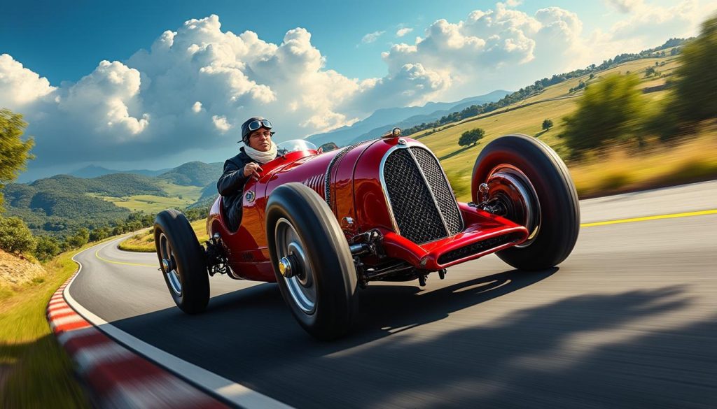 scopri la leggenda delle corse automobilistiche italiane, tazio nuvolari, l'icona intramontabile della velocità e del coraggio su quattro ruote.
