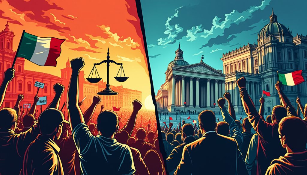 scopri le differenze fondamentali tra sinistra e destra nella politica italiana, analizzando le ideologie, le politiche e gli impatti sociali di ciascuna fazione.