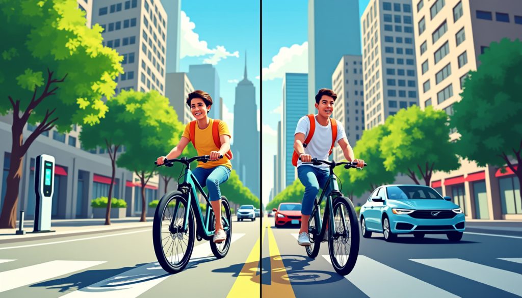 scopri i vantaggi e gli svantaggi delle e-bike per gli spostamenti quotidiani, analizzando comfort, costi, impatto ambientale e praticità.